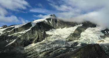 Der Großglockner von der Kärntner Seite aus gesehen