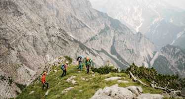 Auf dem Weg zum Hochtor im Gesäuse