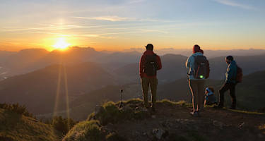 Alpbachtal Gratlspitze Sonnenaufgang