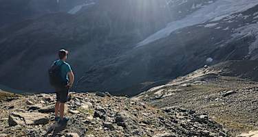 Epische Ausblicke auf den Roseg-Gletscher im Engadin