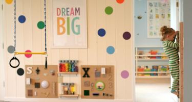 D.I.Y. Kletterwand für Kinder