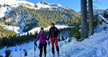 Maggy und Anja Skitouren für Anfänger