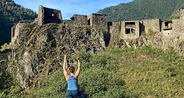 Ana Zirner sucht im Kaukasus ihre Balance