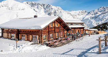Die Südtiroler Berghütte Maseben in den Ötztaler Alpen