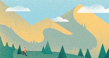 Freiwillig am Berg arbeiten