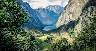 Obersee und Königssee im Nationalpark Berchtesgaden.