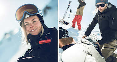 Bibi Tölderer: Splitboard