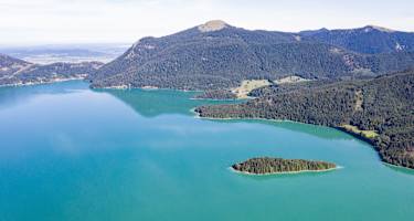 Blick auf den Walchensee