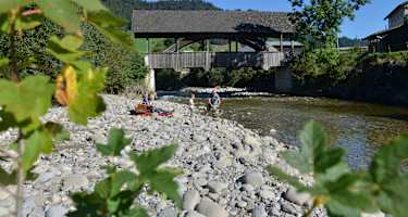 Idyllische Flusslandschaften am Emmenuferweg