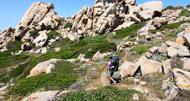 Sardinien Wanderungen VW-Bus Kinder