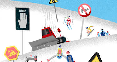 Skipiste Pistentouren