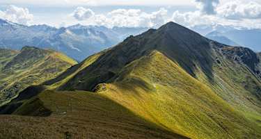 Der Gamskarkogel vom Frauenkogel aus