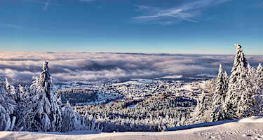 Grandiose Aussicht - Bodenmais im Bayerischen Wald
