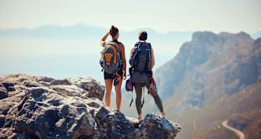 Kletterinnen am Gipfel