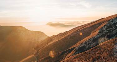 Sonnenuntergang am Monte Altissimo di Nago