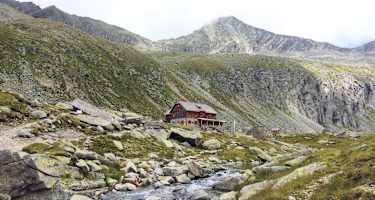 Nationalpark Hohe Tauern in Kärnten: Arthur-von-Schmid-Haus mit Säuleck
