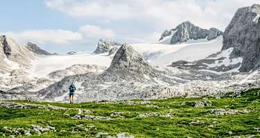 Blick auf den Dachstein