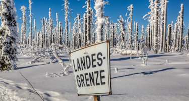 Winterwanderung Dreisessel - Hochkamm, Bayerischer Wald