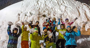 Eisklettern mit Kindern: Am Obergaisberg in den Kitzbüheler Alpen in Tirol