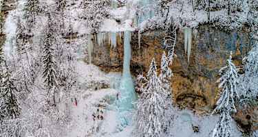 Eisklettern Ferlach Kärnten