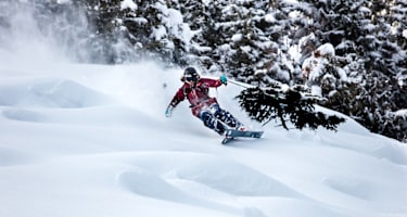 Glücksgefühle, die nur der Schnee erzeugen kann. Freeriden in Saalbach-Hinterglemm
