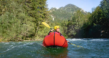 Packrafting auf der Salza
