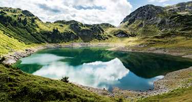 Formarinsee in den Lechtaler Alpen in Vorarlberg