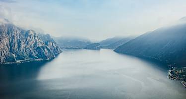 Auch wenn der Himmel einmal nicht tiefblau ist - derGardasee sieht immer gut aus.
