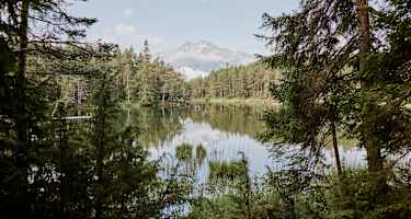 Möserer See bei Seefeld in Tirol