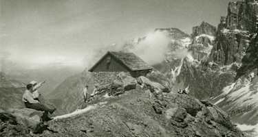 Grünhornhütte historisch