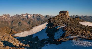 Hochstubaihütte in den Ötztaler Alpen in Tirol