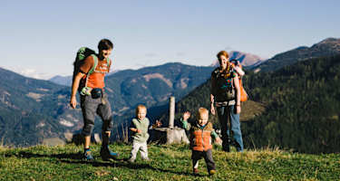 Kinder am Berg: Wandern mit der Familie