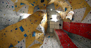 Die Kletterhalle Pfalz Rock ist gleichzeitig auch Landesleistungsstützpunkt.