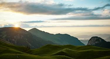 Klewenalp am Vierwaldstättersee in der Schweiz