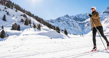 Langlaufen richtige Technik Bremsen