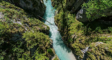 Leutaschklamm zwischen Bayern und Tirol