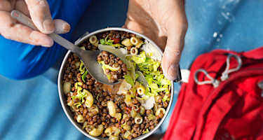 Outdoor-Linseneintopf