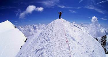 Walliser Alpen: Ludwigshöhe im Monte-Rosa-Massiv