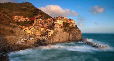 Manarola in der Provinz La Spezia in Ligurien