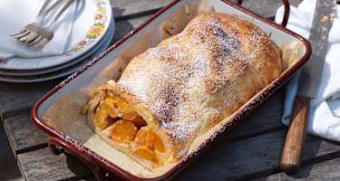 Marillenstrudel, Rieserfernerhütte, Rezeüt