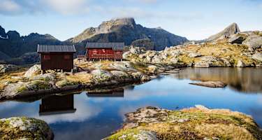Campen und Klettern auf den Lofoten Norwegen