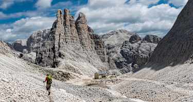 Rosengarten Dolomiten Gartlhütte