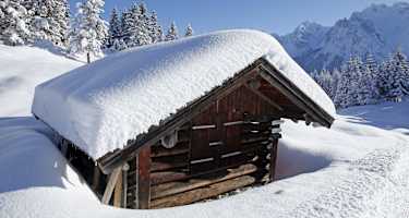 Karwendel Schneehöhe