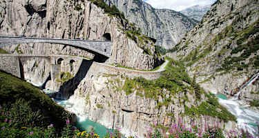 Teufelsbrücke Reuss kanton Uri