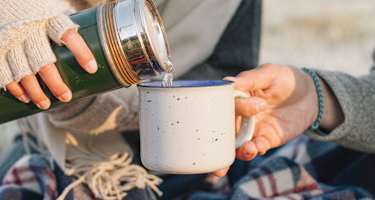 Thermosflasche Wandern