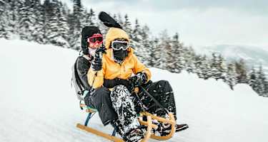 Rodler am Wildkogel in Salzburg