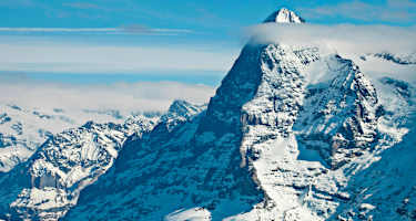Die Eiger Nordwand im Winter