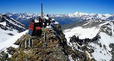 Sonnblick Observatorium in der Goldberggruppe in Salzburg