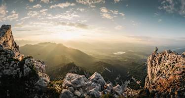 Aussicht über Kärnten vom Mittagskogel aus