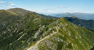 Panorama Monte Tamaro (1.961 m) im Schweizer Tessin